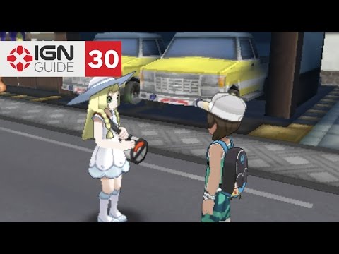 Pokemon: Sun and Moon Walkthrough - Malie City