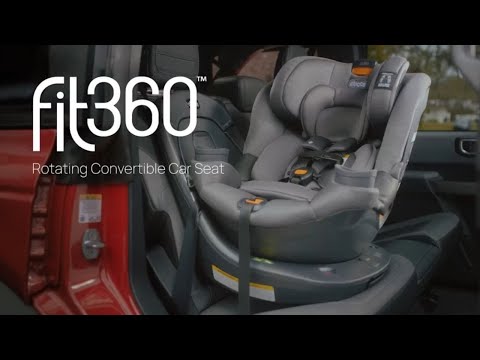 Chicco Fit360 ClearTex Rotating Convertible Car Seat Demo