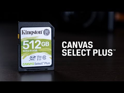 Карта памяти Kingston 256GB SDXC Class 10 UHS-I U3 V30 Canvas Select Plus (SDS2/256GB)