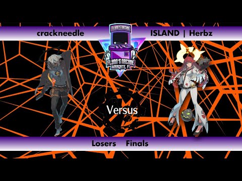 Flynn's Arcade 087 Losers Final - crackneedle (Happy Chaos) VS ISLAND | Herbz (Jack-O) Guilty Gear