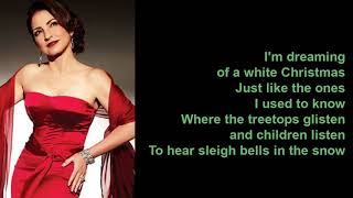 White Christmas by Gloria Estefan (Lyrics)