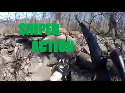 Airsoft Sniper Action | Matrix Dragunov SVD HeadCam HD
