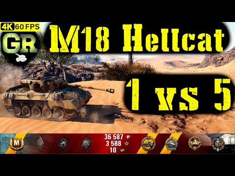 World of Tanks M18 Hellcat Replay - 9 Kills 2.4K DMG(Patch 1.4.0)