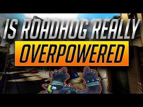 Is RoadHog OVERPOWERED?  Can His Broken Hook And Crazy One Shots Help You Increase Your Rank?