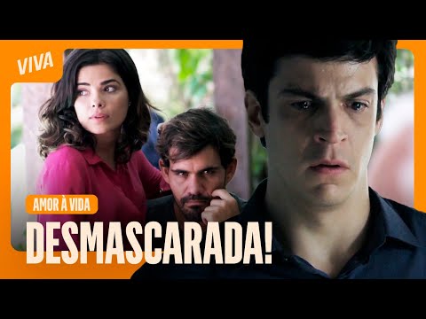 BOMBA! FÉLIX DESMASCARA ALINE E CÉSAR AMEAÇA A VILÃ COM UMA FACA | AMOR À VIDA | CENAS MARCANTES