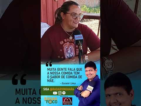 O QUE É A COMIDA CASEIRA? #shorts #xinguara #podcast #comidacaseira #entrevista #tradiçãogoiana