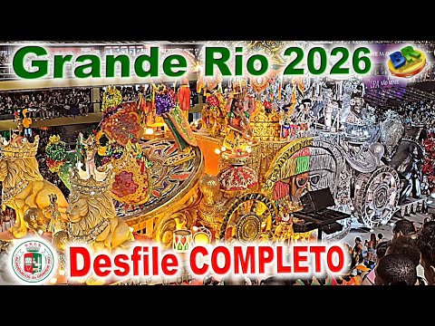 GRANDE RIO  2026 Desfile COMPLETO 4K 