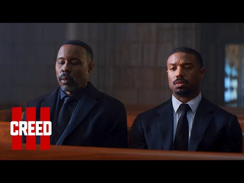 Duke Talks to Adonis in Church - Creed III