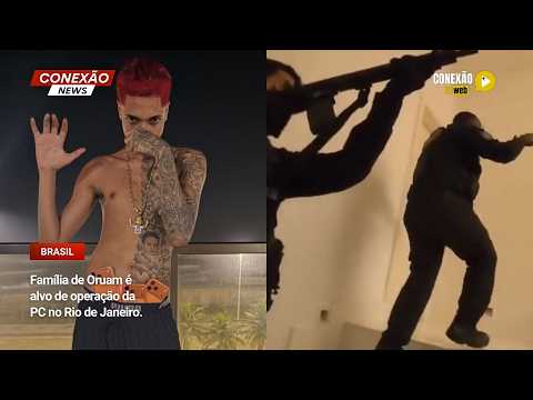 Vídeo: Família de Oruam é alvo de operação da PC no Rio de Janeiro.