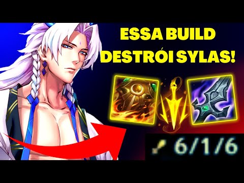 SYLAS DE 71% WR VS A BUILD COREANA DO YONE!! - SYLAS VS YONE - LEAGUE OF LEGENDS