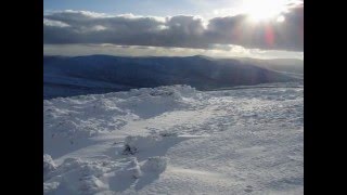 Snow In the Wicklow Mountains 2016 . (TOURISTS NEVER SEE !!! )