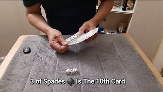 F21 Magic Trick 3533 - 3 of Spades Is The 10th Card #magic