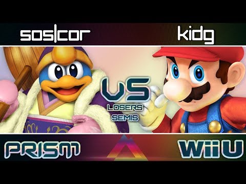 PRISM 117 - SOS | Cor (King Dedede) vs. KidG (Mario) - Losers Semis - Smash Wii U