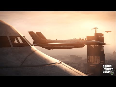 GTA 5 CARGO PLANE HIJACKING {4K 60FPS }
