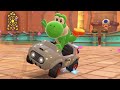 Mario Kart World 150cc Flower Cup Yoshi Gameplay