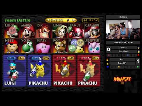 Inkafest 3 - Shears & Josh Brody vs. Isai & JaimeHR - Doubles DPK Pools