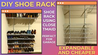 Diy Shoe Storage Ideas | DIY Shoe Rack | Shoe Storage Using ClosetMaid