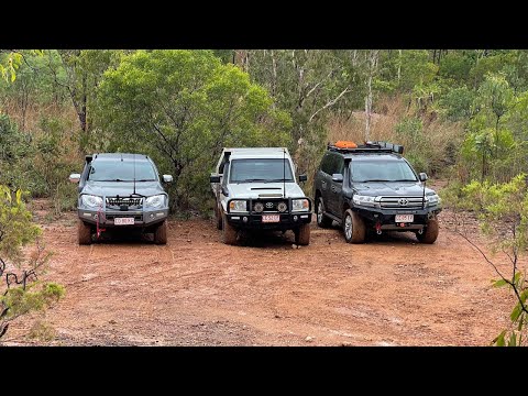 Toyota 200 series Landcruiser vs 79 series Landcruiser vs Mitsubishi Triton