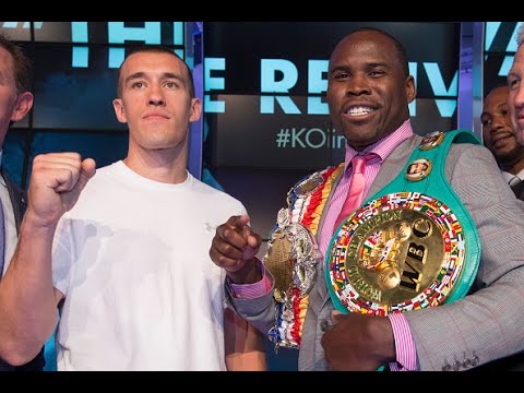 STEVENSON VS KARPENCY FACE OFF STAREDOWN! STEVENSON VS KARPENCY PBC ON SPIKE 9/11/15!