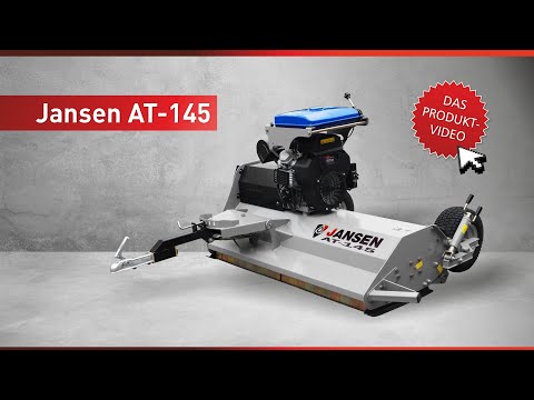 Jansen Quad flail mower 23hp electric start - Image 2