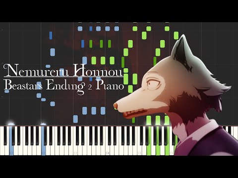 [FULL] Beastars Ending 2 Piano "Sleeping Instinct / 眠れる本能" by YURiKA