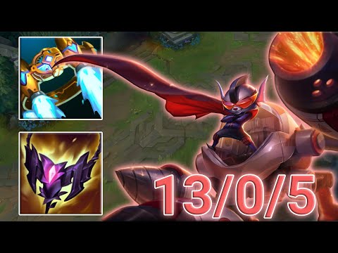 Top Rumble VS Singed Highlights | EUW GrandMaster | Patch 12.17