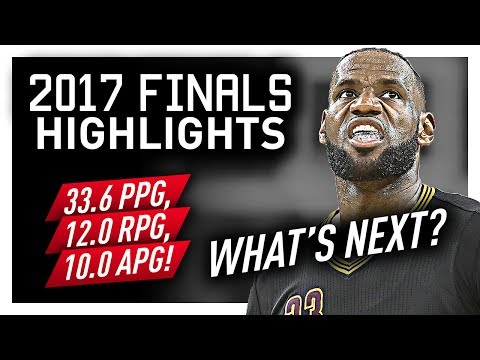 LeBron James EPIC Offense Highlights VS Warriors (2017 Finals) - What's Next?