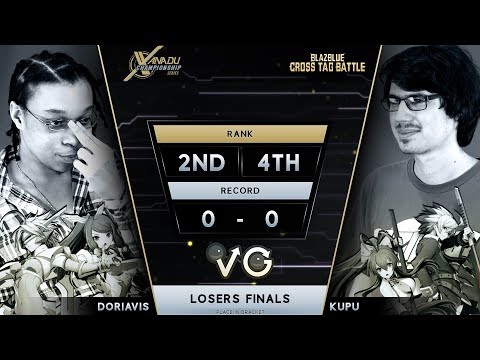 XCS FGC Finals BB:CTB -  Doriavis Vs.  Kupu - BlazBlue: Cross Tag Battle Losers Finals