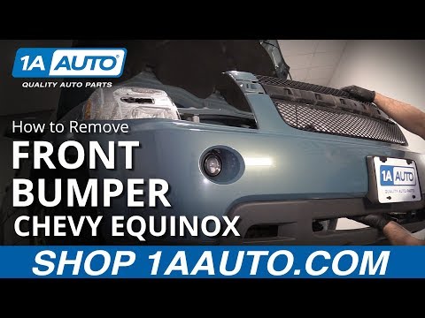 How to Remove Front Bumper 05-09 Chevy Equinox