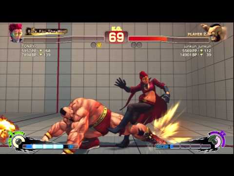 SSF4 AE 2012 Ranked TONPY- (Viper) vs junkun_junkun (Zangief
