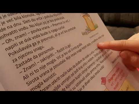 vrana i vrč s vodom