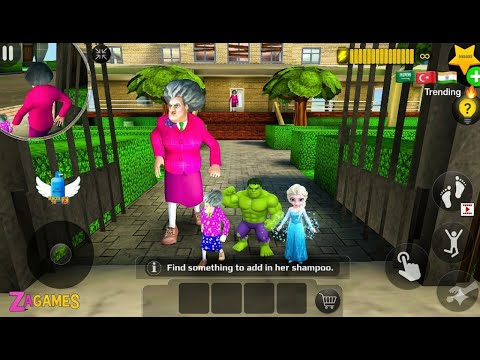 SCARY TEACHER 3D - The Most Epic Prank! 😂 (Miss T vs Nick) معلمة مخيفة