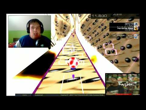MUSIC FROM THESE GUYS I LOVE IT?!  COOL! - Audiosurf (Part 2)