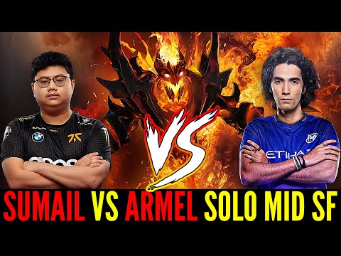 Sumail Vs Armel In 1x1 Solo Mid Shadow Fiend Tiebreaker - Dota 2