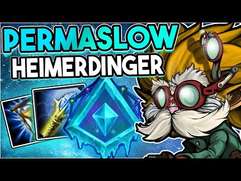 GLACIAL AUGMENT BUFF MAKES HEIMERDINGER AN OVERPOWERED SUPPORT? - League of Legends