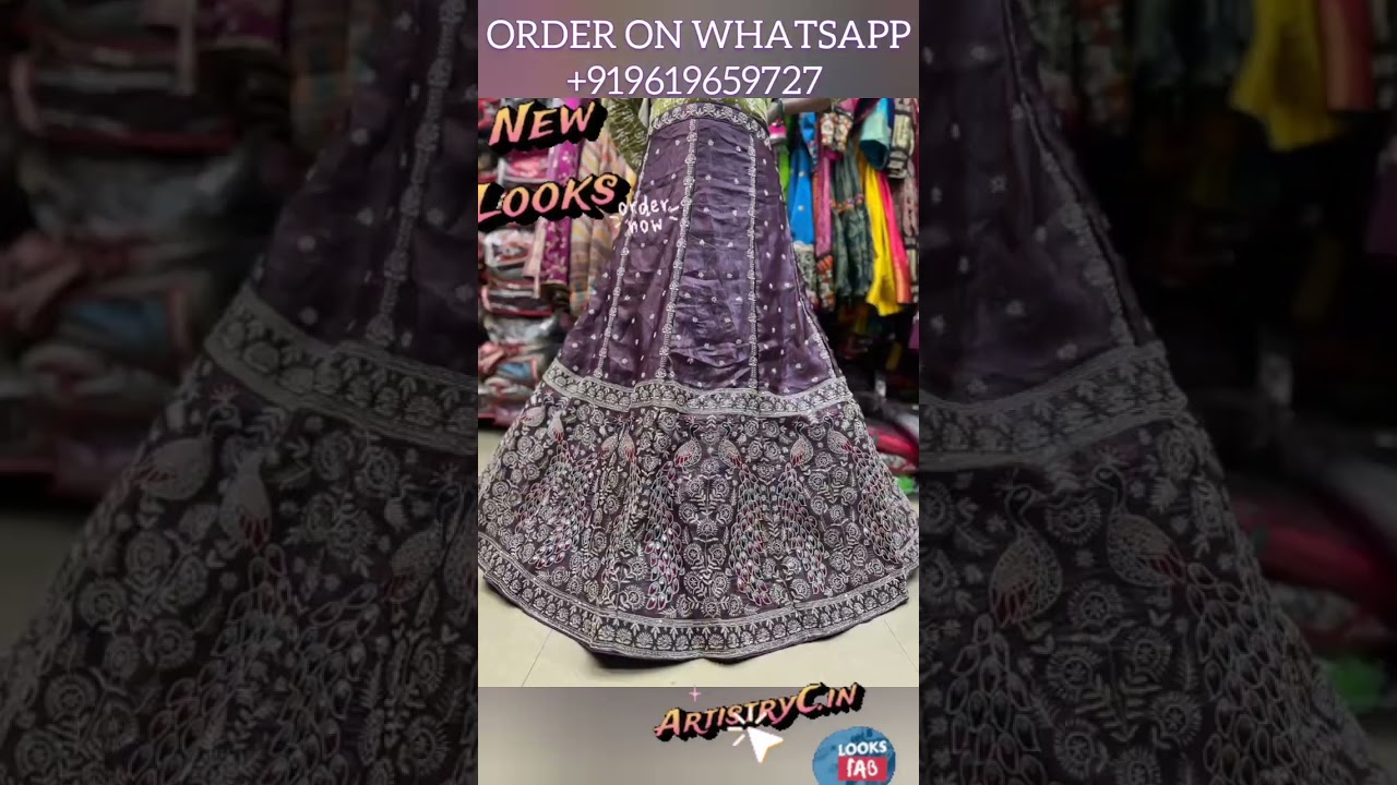 Akshara Style Fendy Work Lehenga for Wedding 2025? Shop @ ₹4790 | Whatsapp +919619659727