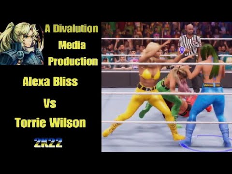 WWE 2K22 Alexa Bliss & Torrie Wilson Vs Mehsoos Girls - Request Tornado Tag Team Match