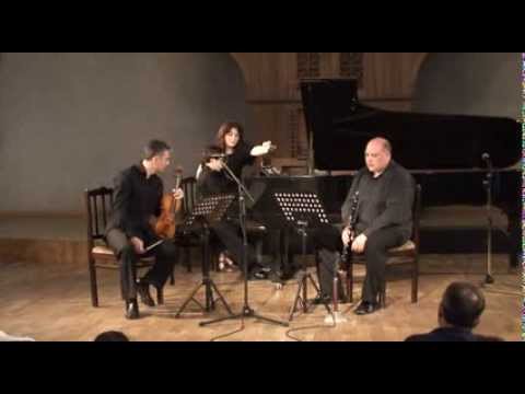 Aram Khachaturian trio for Piano, Clarinet and Violin