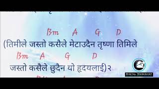 Video thumbnail of "भनु म कसरी ? | Bhanu Ma Kasari With Lyrics | Rohit Thapa | NK Media"