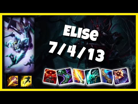 Elise vs Kayn NA Challenger JUNGLE (7/4/13) - v11.3