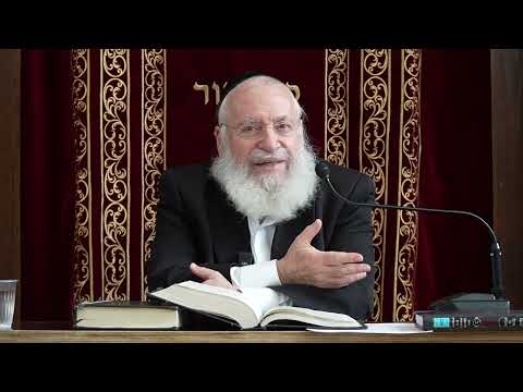 Reading of Parshas Parah and the Sin of the Golden Calf - Rav Asher Weiss Shlit"a