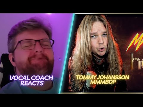 This Song Is Wild XD - Tommy Johansson - MMMBOP | Vocal Coach Reacts