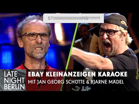 eBay Classifieds Karaoke with Jan Georg Schütte and Bjarne Mädel | Late Night Berlin | ProSieben