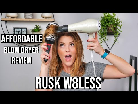 BEST AT HOME BLOW DRYER | RUSK W8LESS | HAIR TOOLS