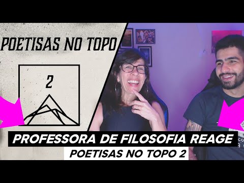 |Minha mãe professora de filosofia reage| POETISAS NO TOPO 2