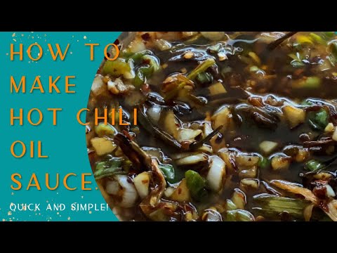 How To Make Hot Chili Oil Sauce | ASMR | #HotChiliOil #ChinaStreetFood #ASMR #Flavor #Cooking