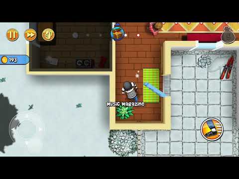 Robbery Bob Winter Level 6