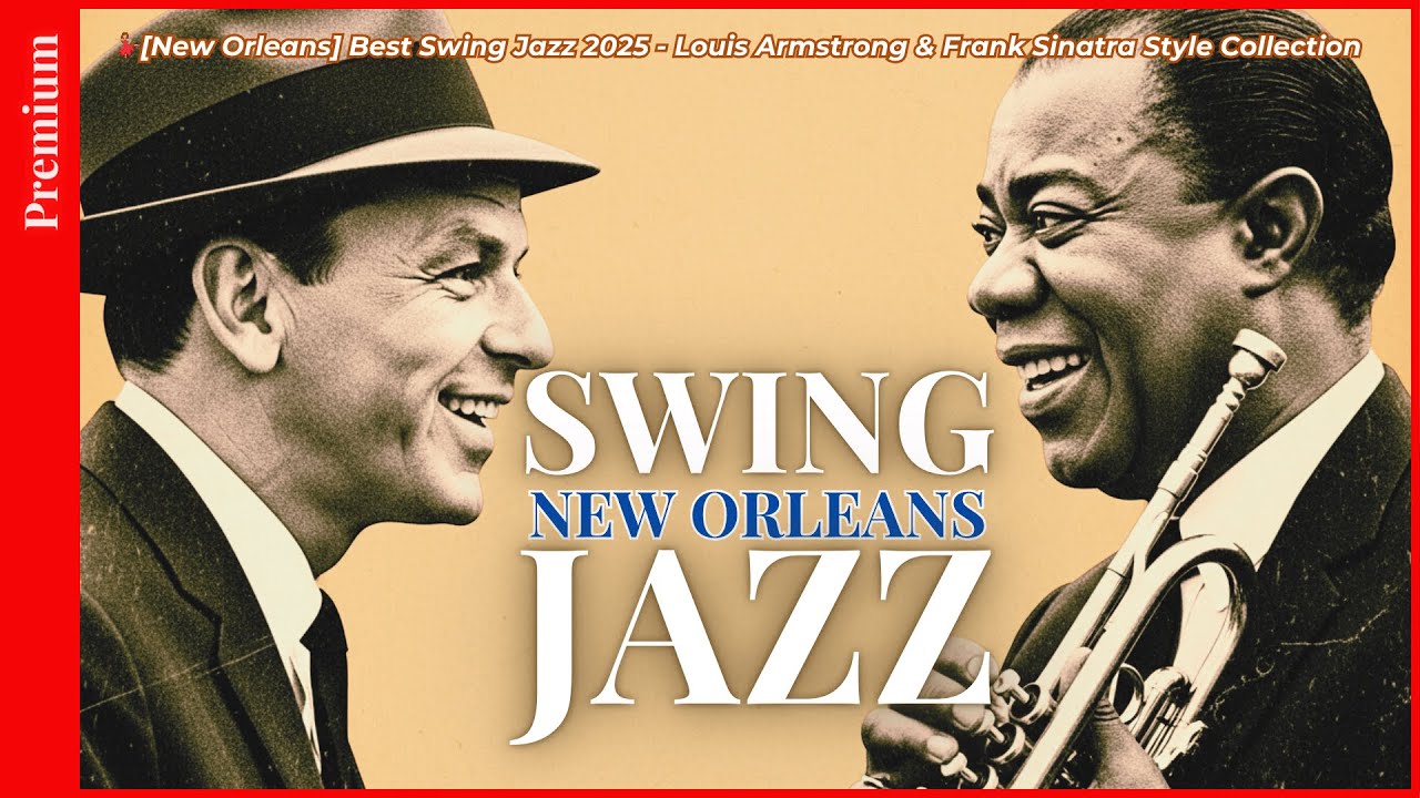 💃🏽[New Orleans] Best Swing Jazz 2025 - Louis Armstrong & Frank Sinatra Style Collection