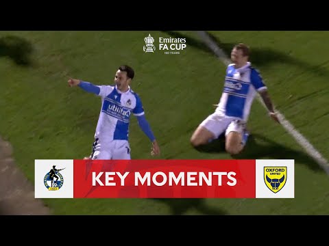 Bristol Rovers v Oxford United | Key Moments | First Round | Emirates FA Cup 2021-22