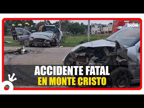 Tragedia en Monte Cristo: Choque frontal en la ruta 19 deja un fallecido y conmoción total